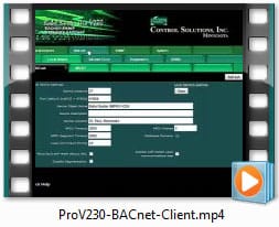 Babel Buster Pro V230 Video - Configuring BACnet Client